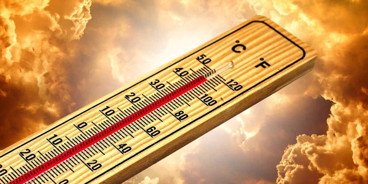 Thermometer Sommer Sonnenallergie Hitzeallergie